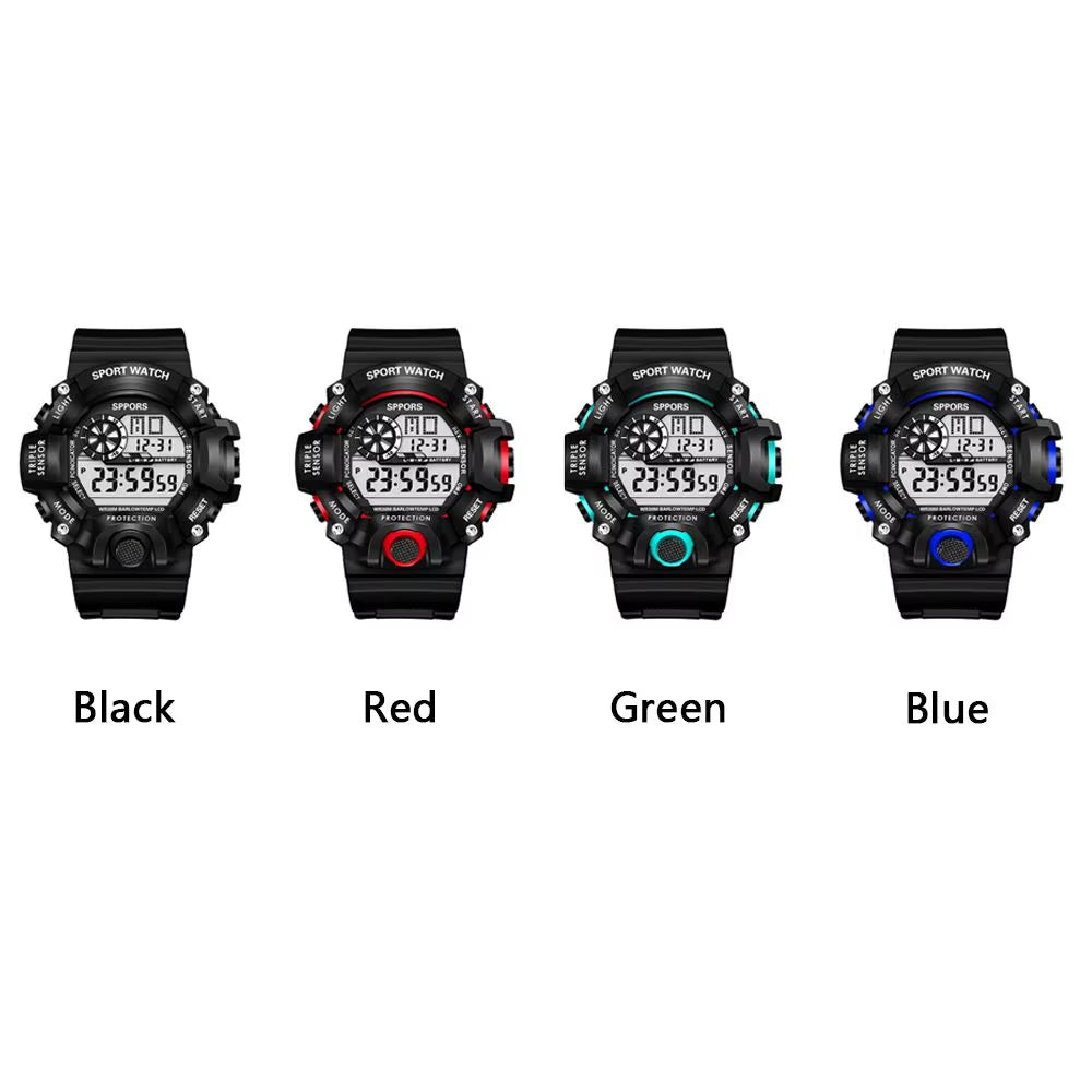 Multifunction Mens Walking Digital Watches Luminous Watches Boys Watches Sport Wrist Watch